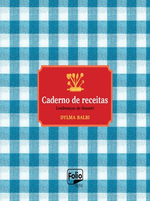 cover image of Caderno de receitas